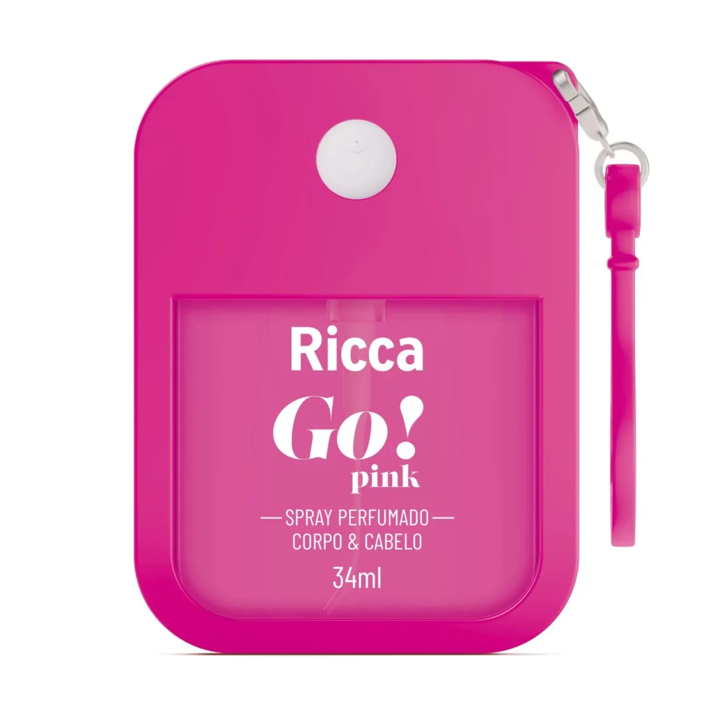 Spray Perfumado GO! Pink Ricca 34ml