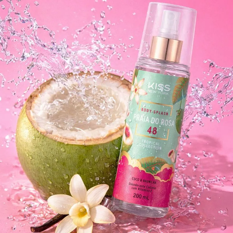 Body Splash Kiss New York Tropical Collection Praia Do Rosa 48 - Imagem 3