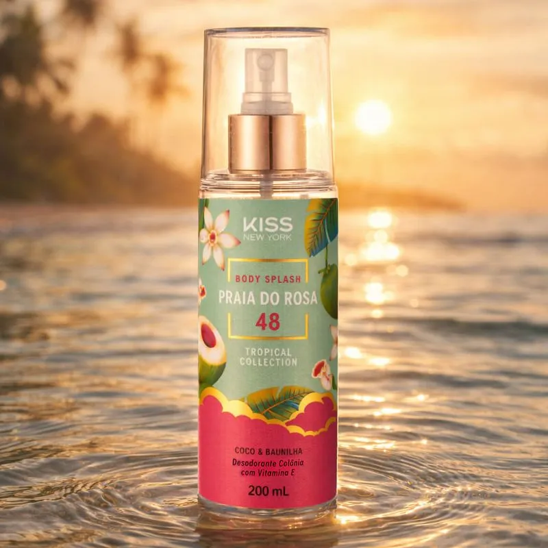 Body Splash Kiss New York Tropical Collection Praia Do Rosa 48 - Imagem 5