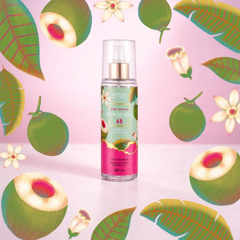 Body Splash Kiss New York Tropical Collection Praia Do Rosa 48 - Imagem 6