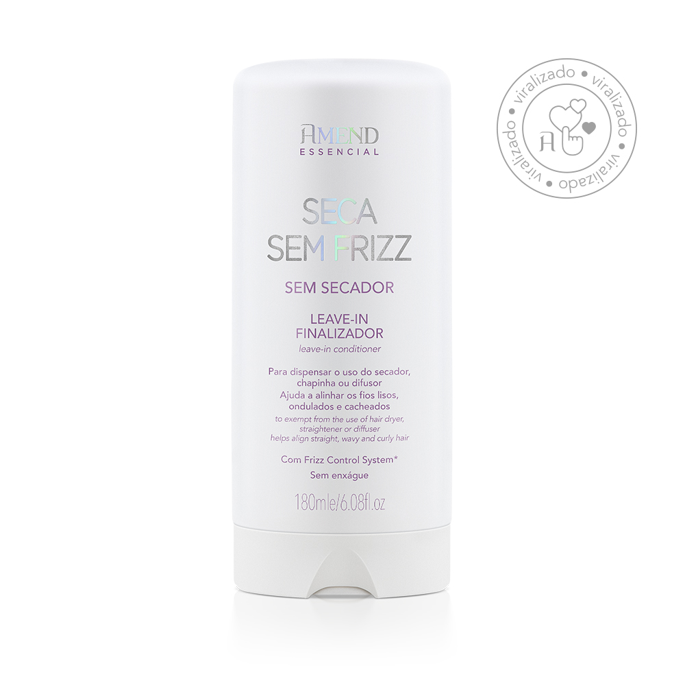 Leave-in Seca Sem Frizz Amend