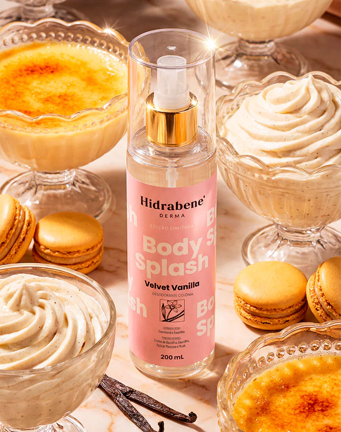 Body Splash Hidrabene Velvet Vanilla - Imagem 3