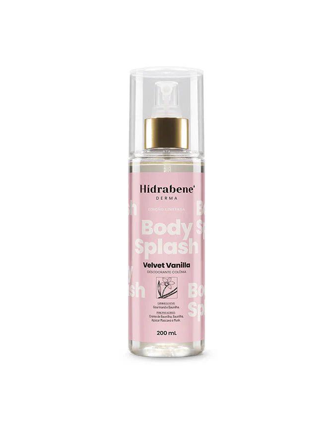 Body Splash Hidrabene Velvet Vanilla
