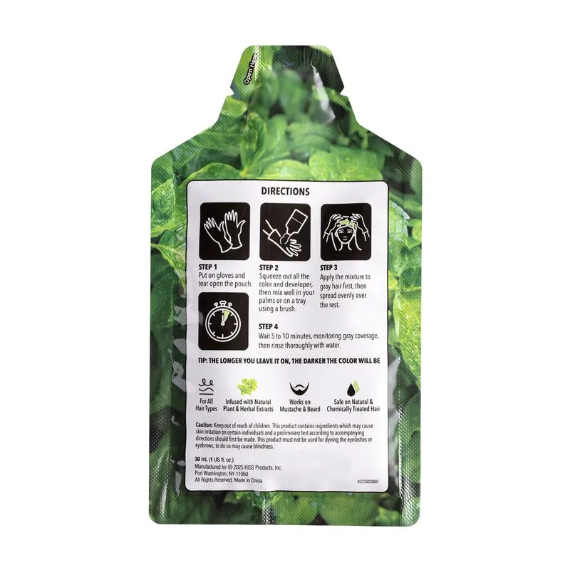 Shampoo Tonalizante Color Change Kiss New York Castanho Escuro - Imagem 7