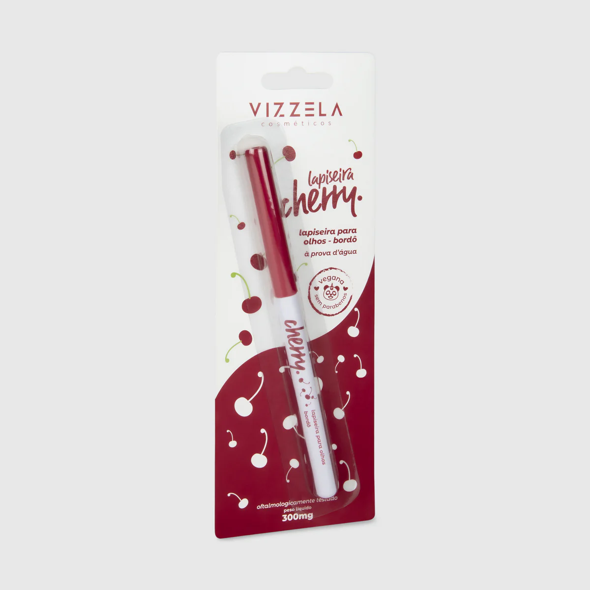 Lapiseira para Olhos Vizzela Bordô Cherry - Imagem 4