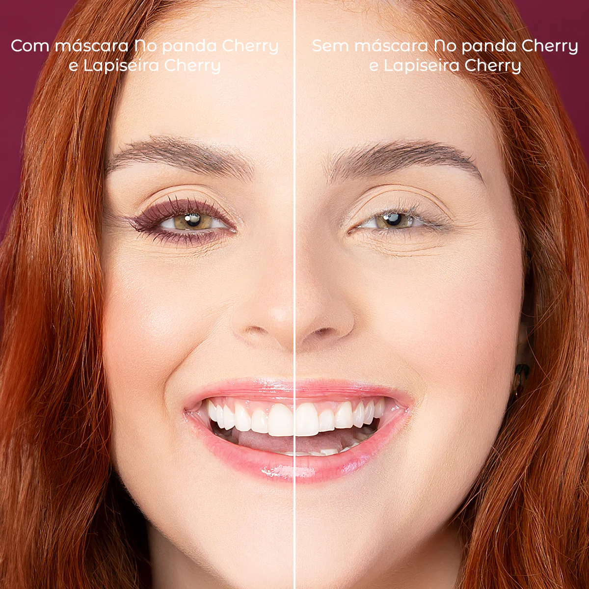 Lapiseira para Olhos Vizzela Bordô Cherry - Imagem 6