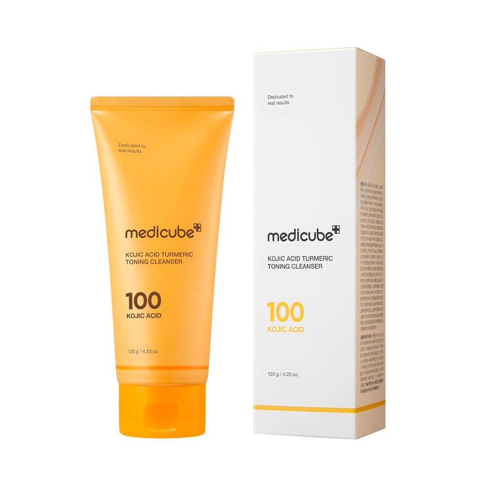 Medicube Limpador Facial Kojic Acid Turmeric Toning Cleanser 120g