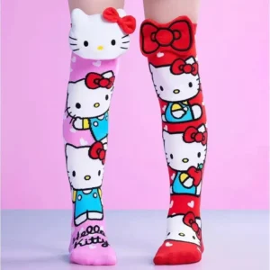 Meia Infantil 3D Hello Kitty