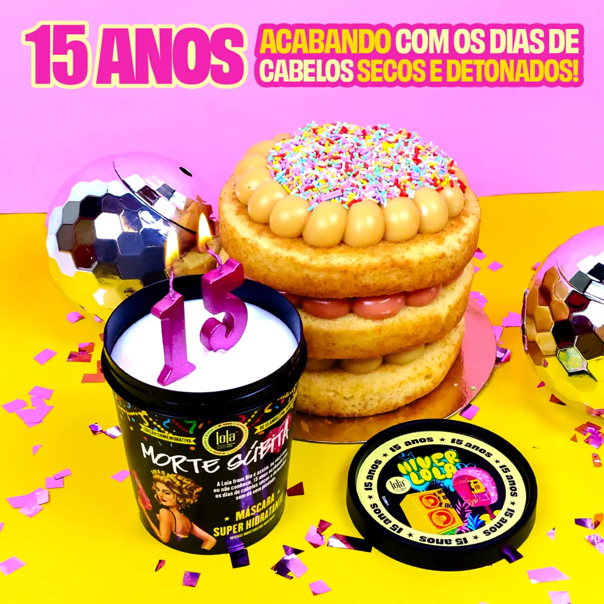 Máscara Morte Súbita 15 Anos 950g - Imagem 3