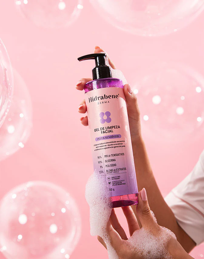 Gel de Limpeza Facial Hidrabene Peles Sensíveis - Imagem 3