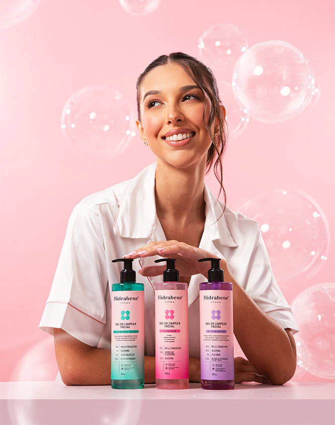Gel de Limpeza Facial Hidrabene Peles Sensíveis - Imagem 5