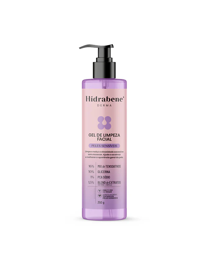 Gel de Limpeza Facial Hidrabene Peles Sensíveis