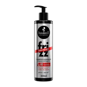 Shampoo Alinhador Haskell Frizz Cancelado 300ml