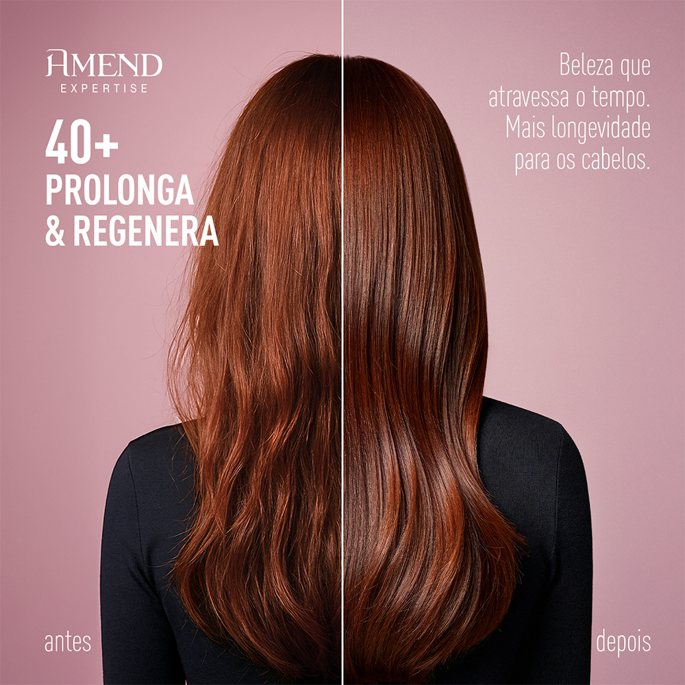Shampoo Amend Revitalizante Propolonga e Regenera 40+ - Imagem 4