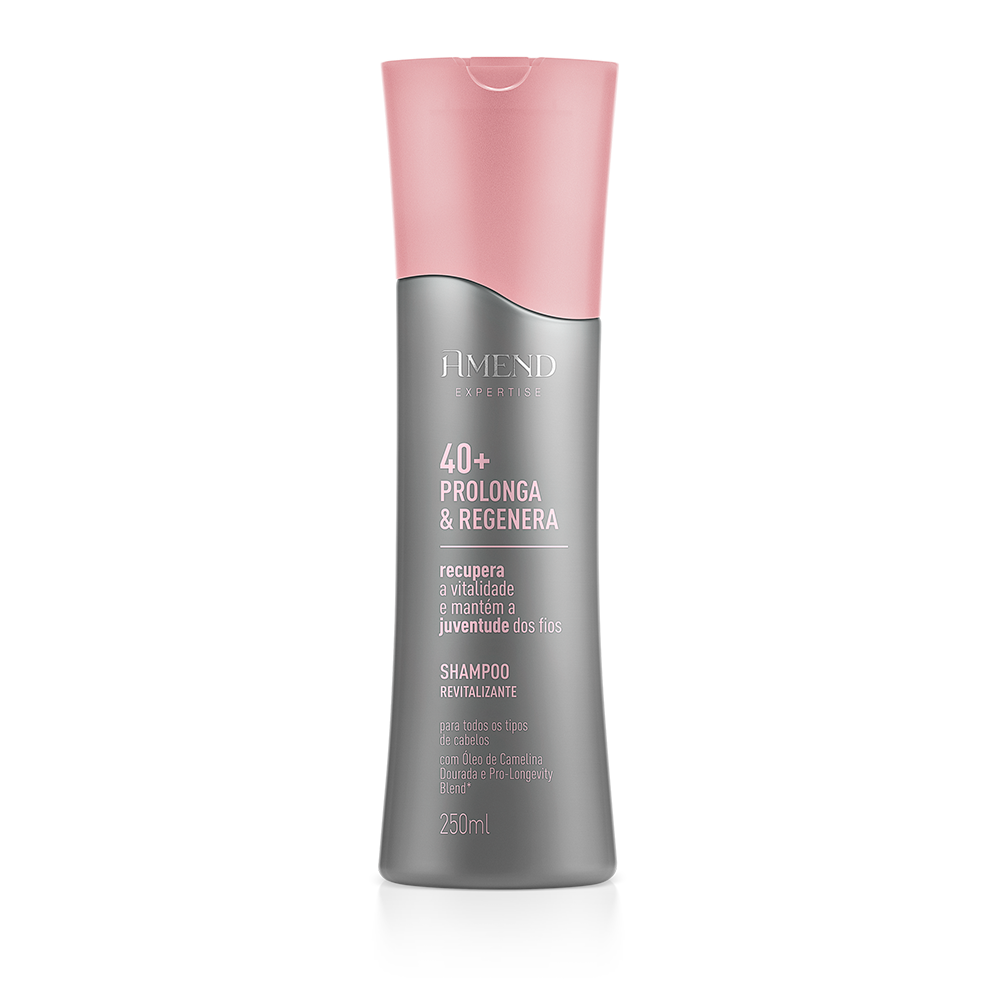 Shampoo Amend Revitalizante Propolonga e Regenera 40+
