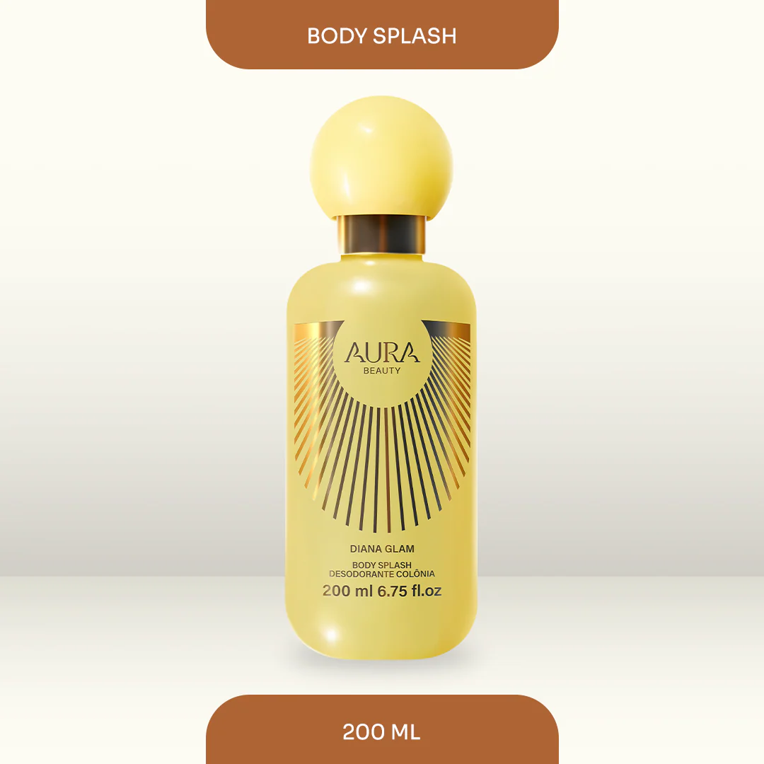 Body Splash Aura Beauty Diana Glam 200ml