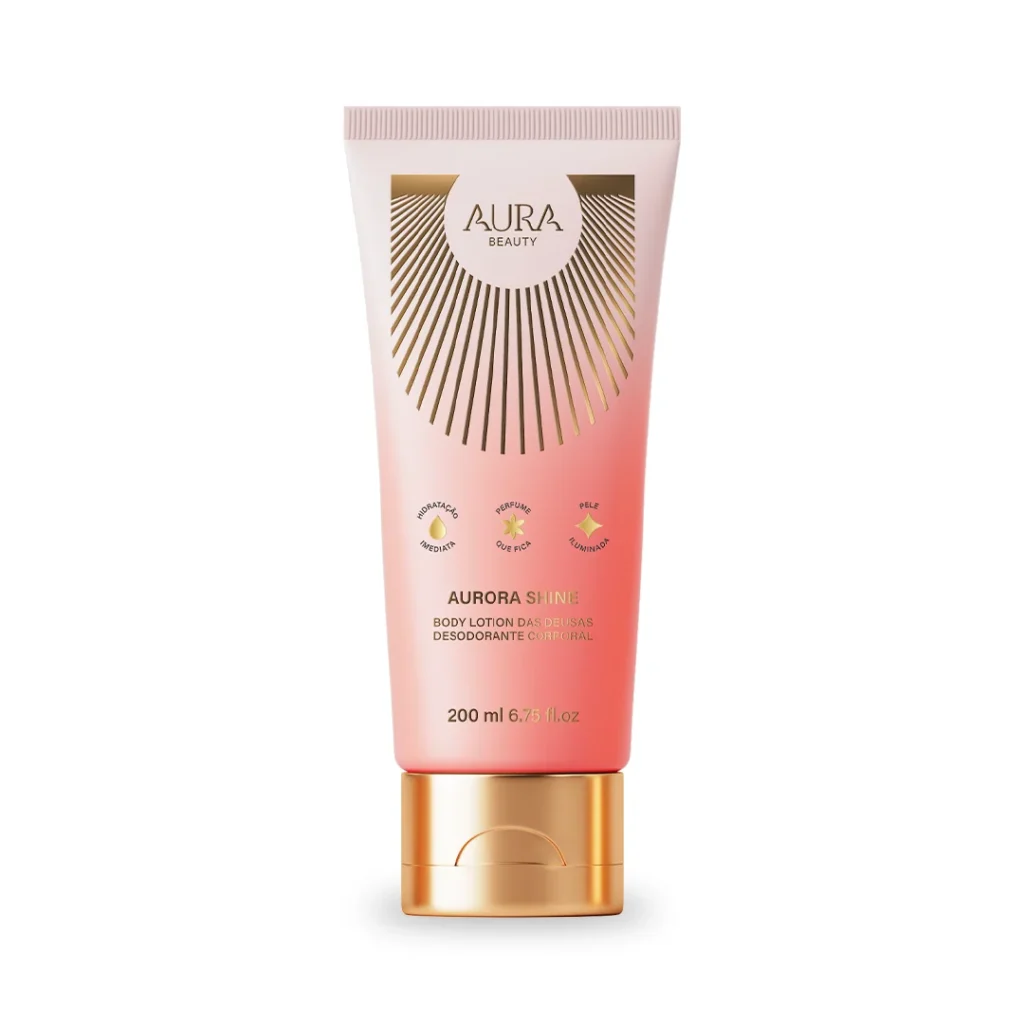 Body Lotion Aurora Shine Aura Beauty 200ml